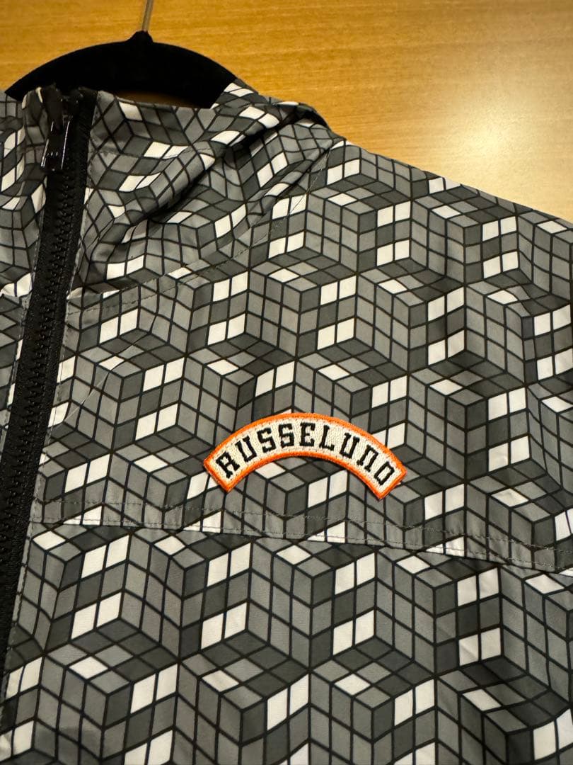 ラッセルノレインウェア グレー 立体デザイン