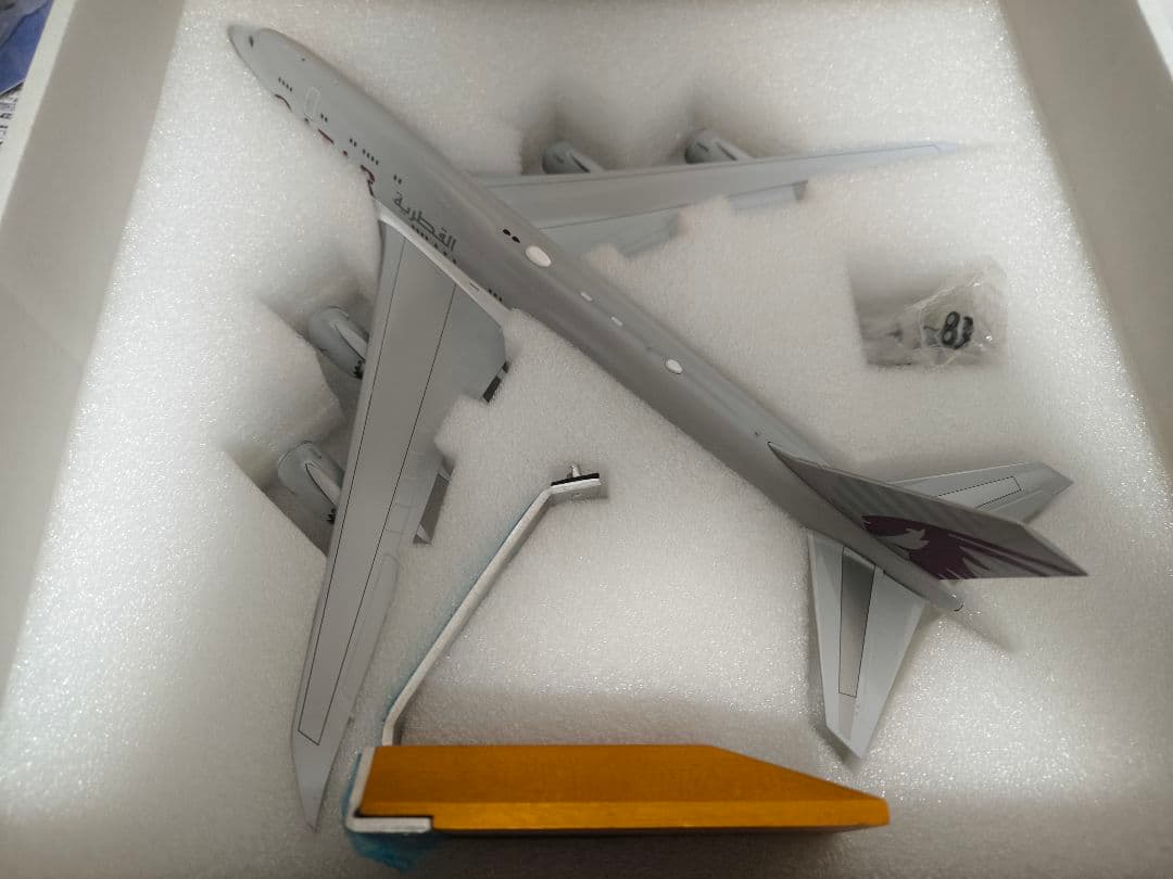 航空機・ヘリコプター JCwings 1/200 QAF B747-8 A7-HHE