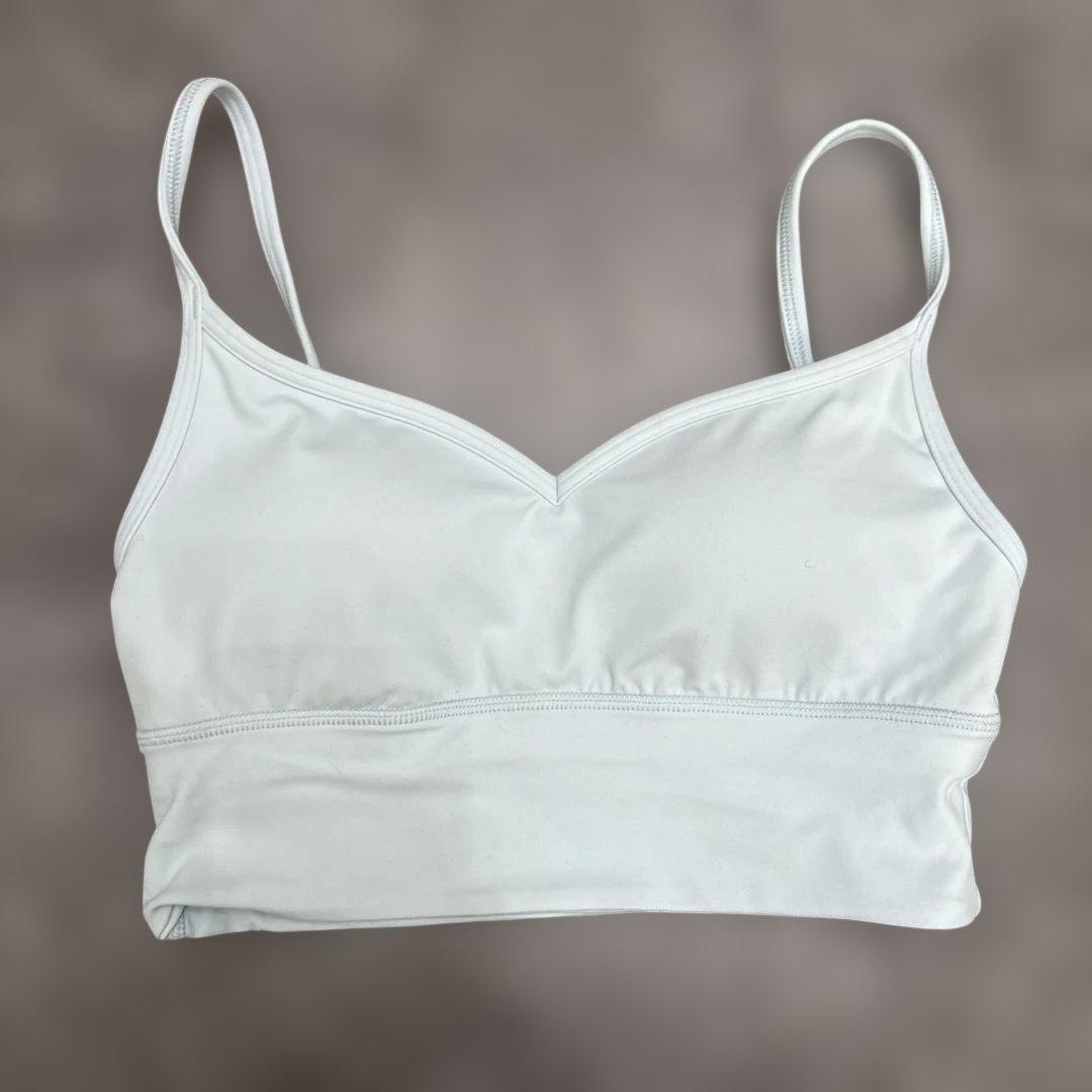 Lululemon ライトブルー スポーツブラ サイズ4