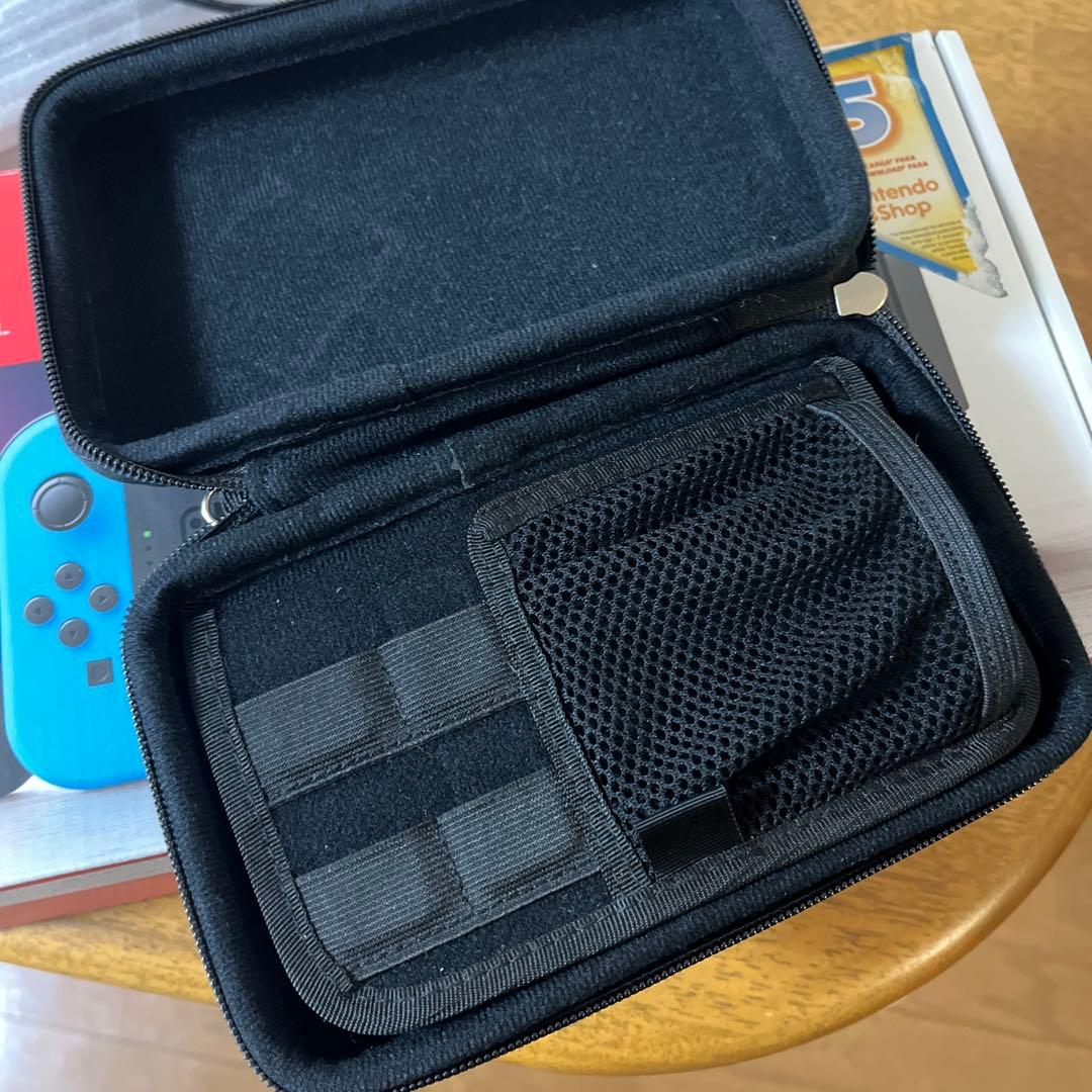 Nintendo Switch 本体 青/赤オリジナルボックスとトラベルケース