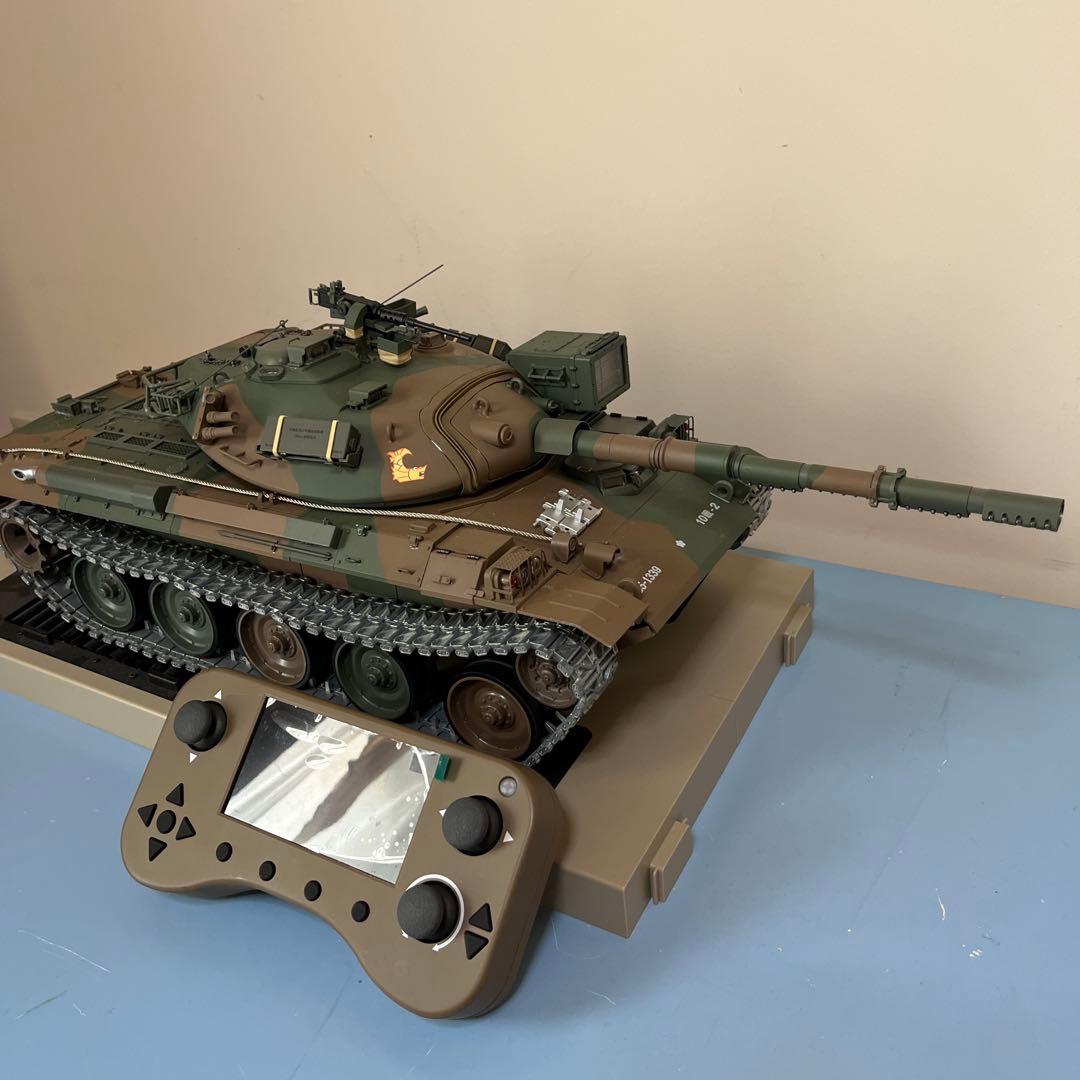 74式戦車 大型模型 リモコン付き