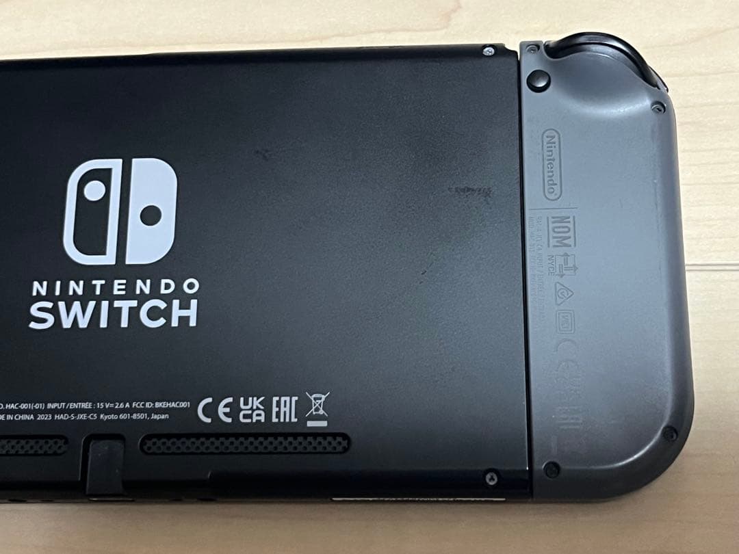 Nintendo Switch グレー 本体 ドック付き ジャンク