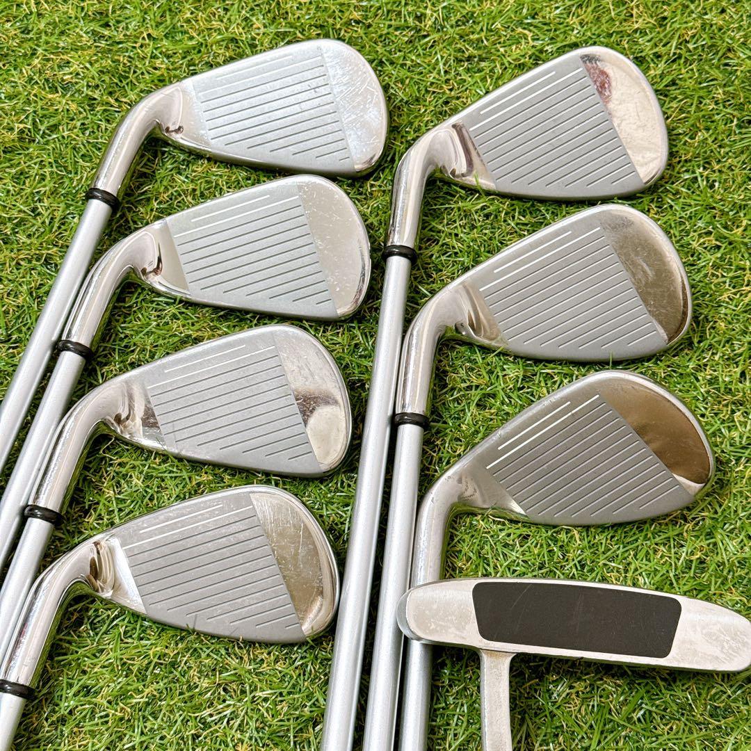 ゴルフクラブセット メンズ キャロウェイ ウォーバード 青 ブルー 【K430】