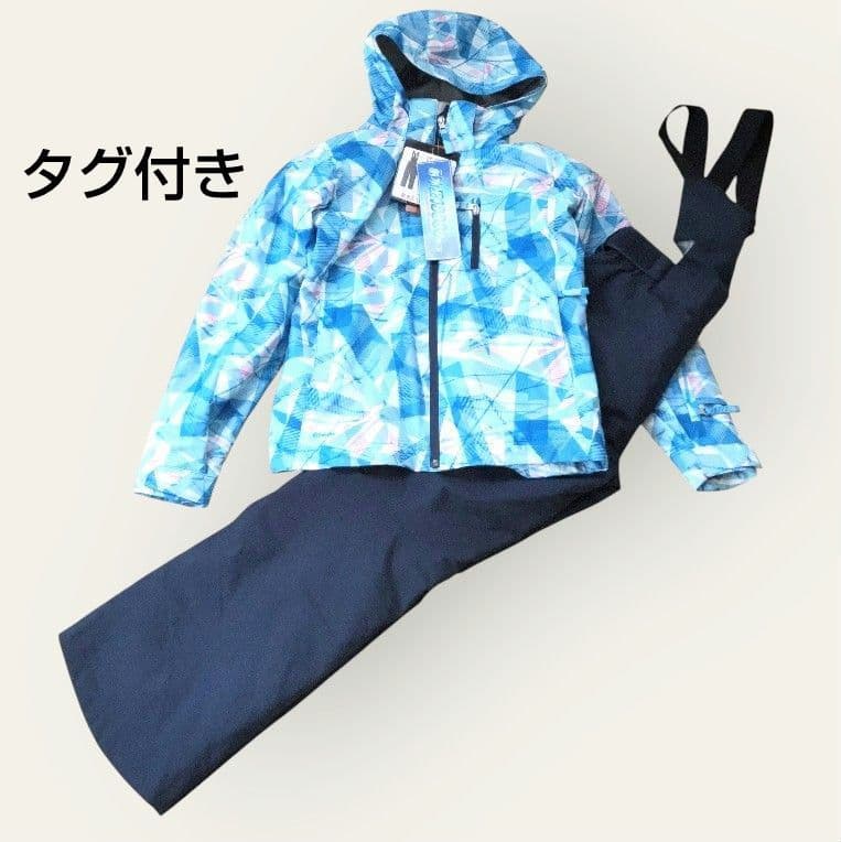 未使用タグ付き✨ディフェンダー　レディース　　フード付きスキーウェアセット　M